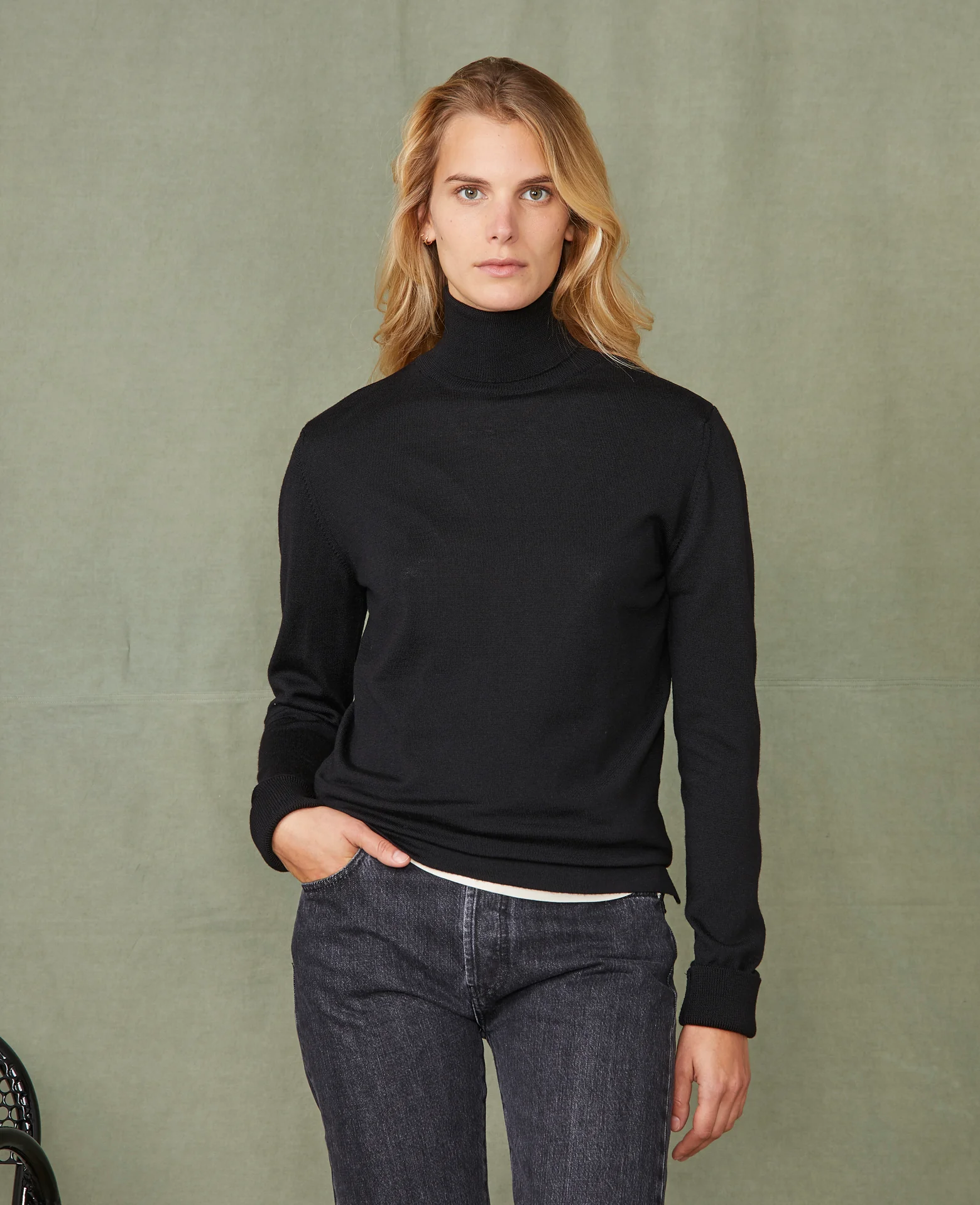 Pull col roulé - Image 4